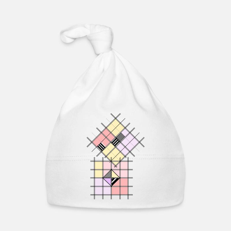 Geometrische Form Baby Bio-Mütze