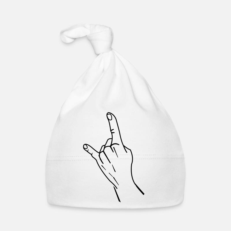 Cool Hand Icon Organic Baby Cap