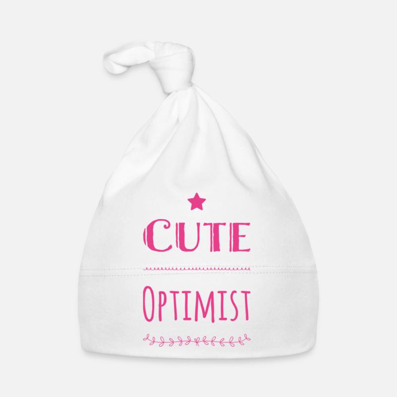 Cute Optimist Organic Baby Cap
