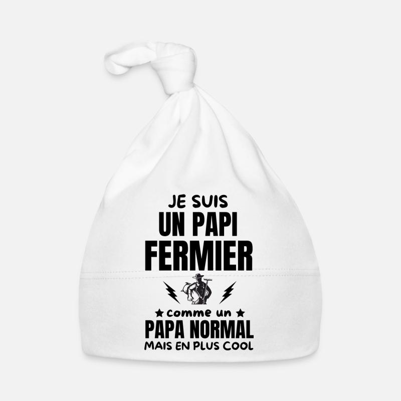 PAPI FERMIER Bonnet bio Bébé