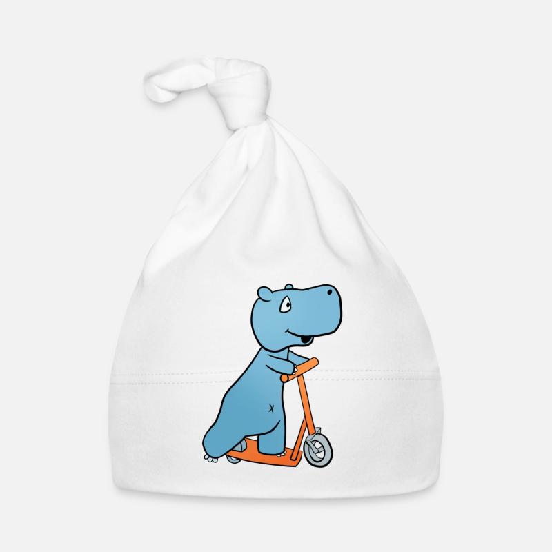 Nilpferd Roller Baby Bio-Mütze