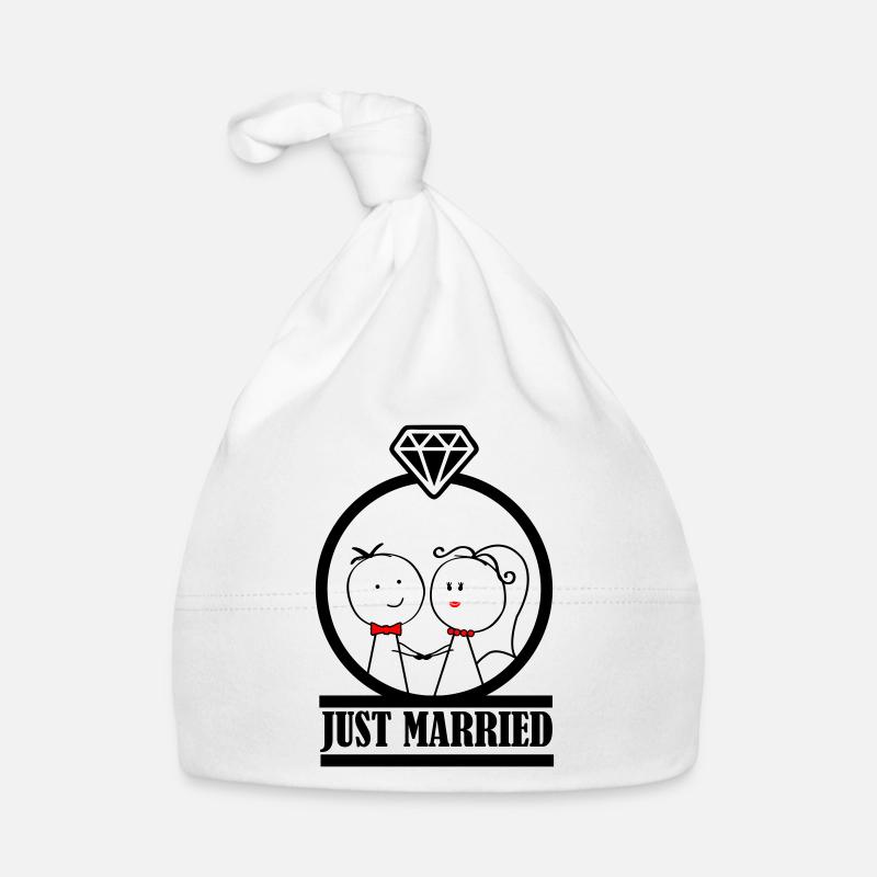 ehepaar just married 001 Baby Bio-Mütze