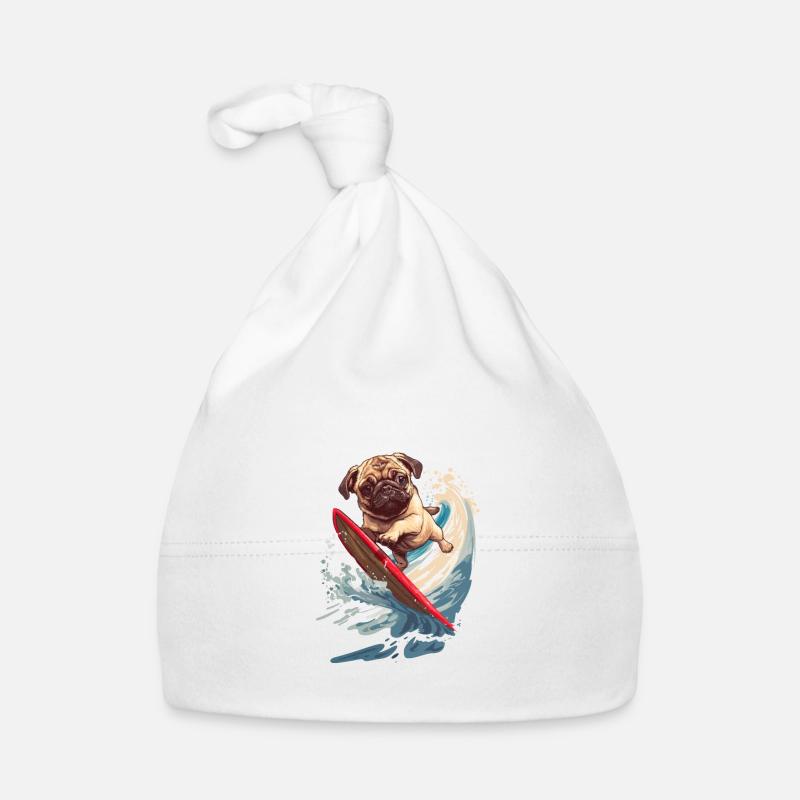 Chien de vacances Bonnet bio Bébé