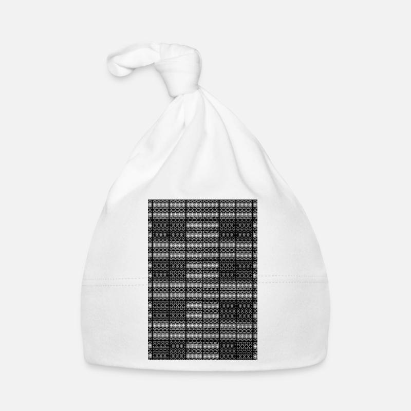 Uni-einzigartig - Baby Bio-Mütze - Weiß