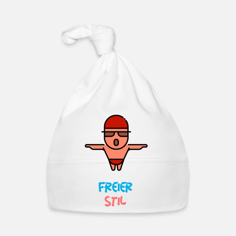 Freistil Schwimmen Baby Bio-Mütze