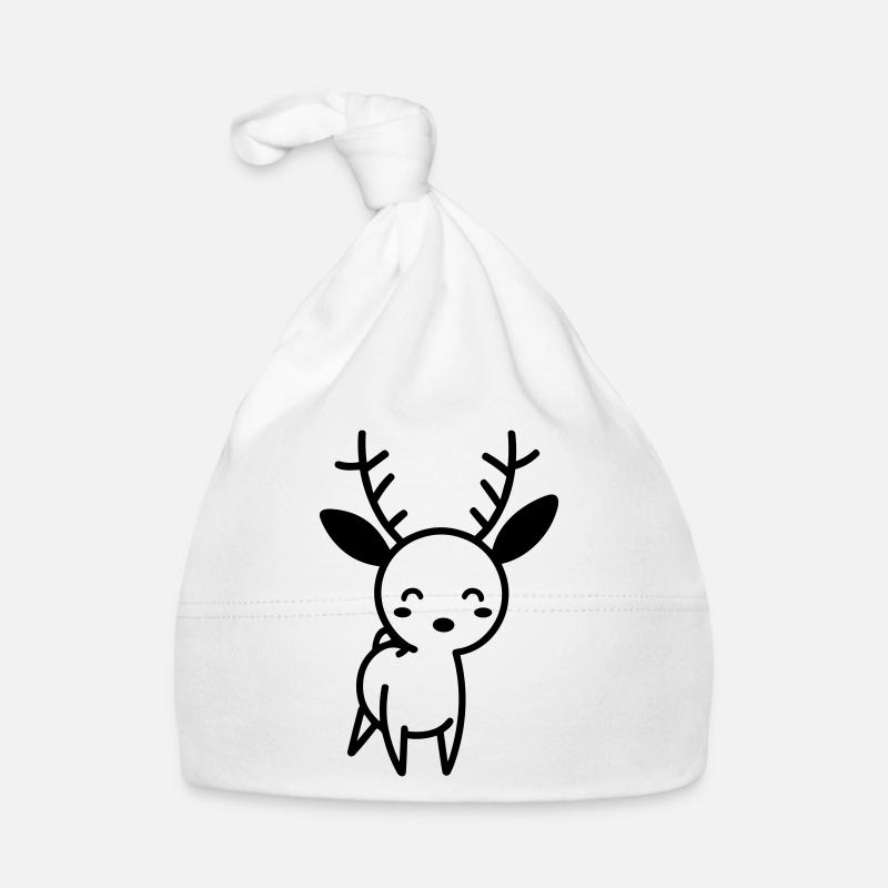 Deer Organic Baby Cap