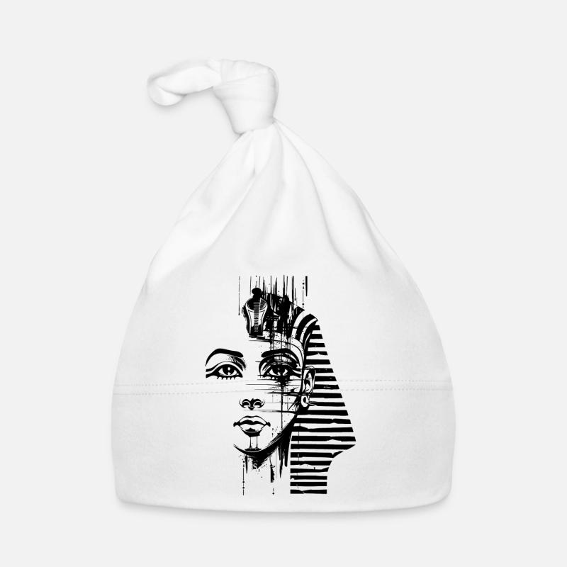 Pharaoh Egypt Women Ancient Pyramid Pharaoh Egypt Organic Baby Cap