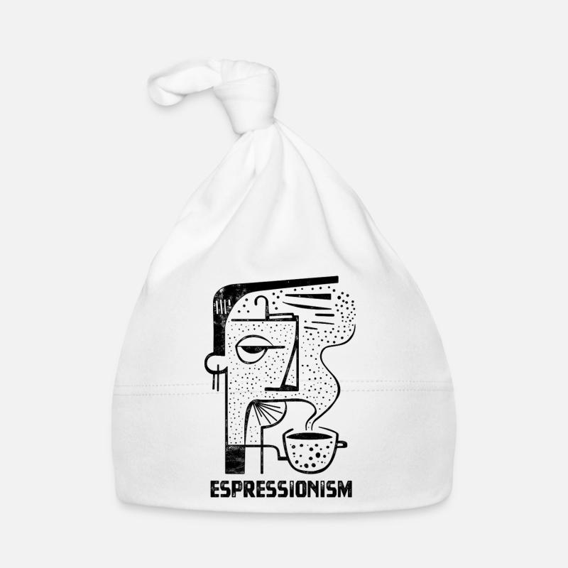 Espressionism - Espresso - Drinking Coffee Organic Baby Cap