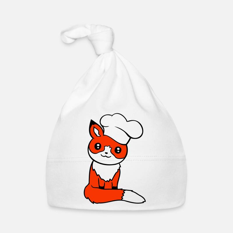 Fox Chapeau de chef Chef Cuisine Restaurant Cuisine Bonnet bio Bébé