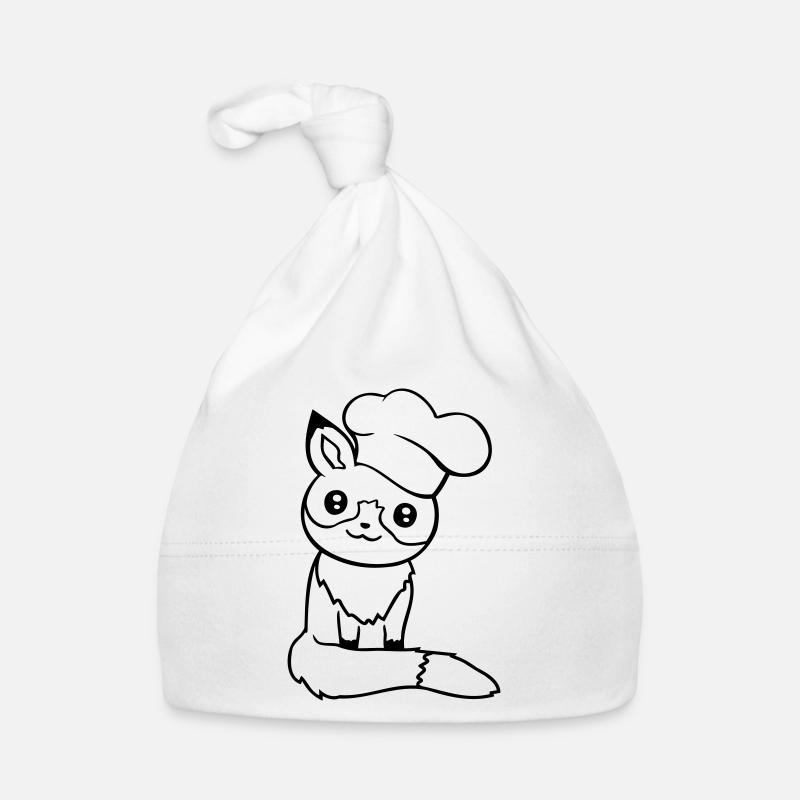 Fox Chapeau de chef Chef Cuisine Restaurant Cuisine Bonnet bio Bébé