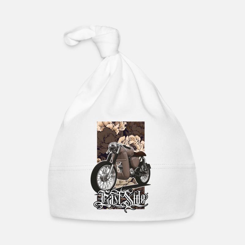 S51 (brown) // Illustration Organic Baby Cap
