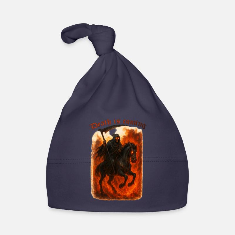 Death is comming Baby Bio-Mütze