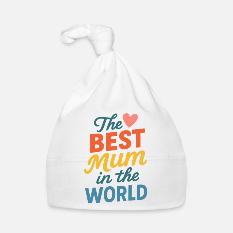 Die beste Mutter der Welt Baby Bio-Mütze