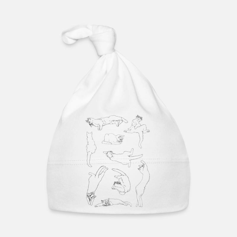 Anatomie der Katze Baby Bio-Mütze
