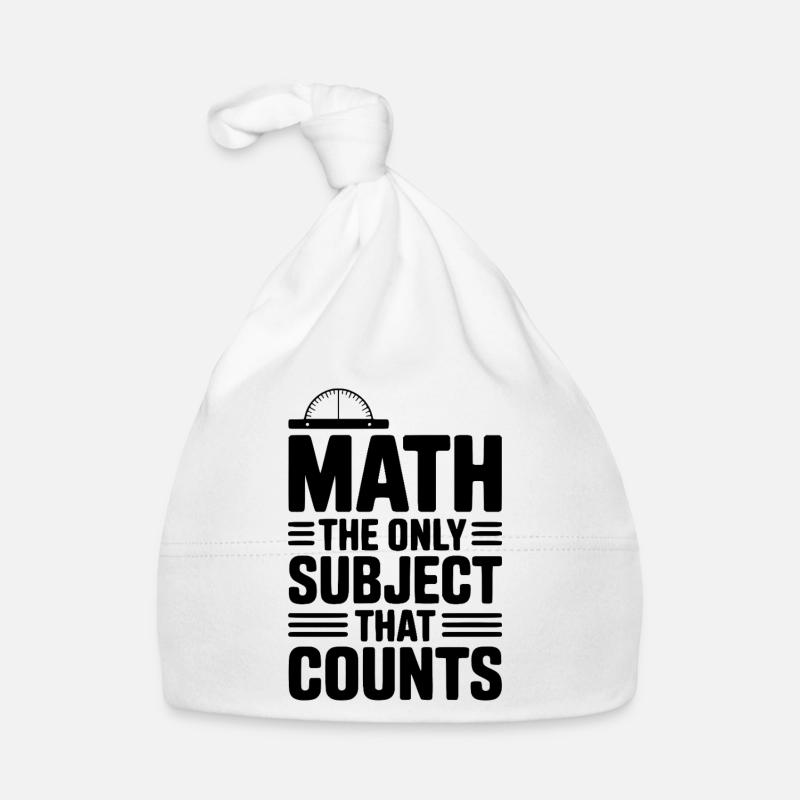 Mathematik ist das einzige Fach, das zählt Baby Bio-Mütze