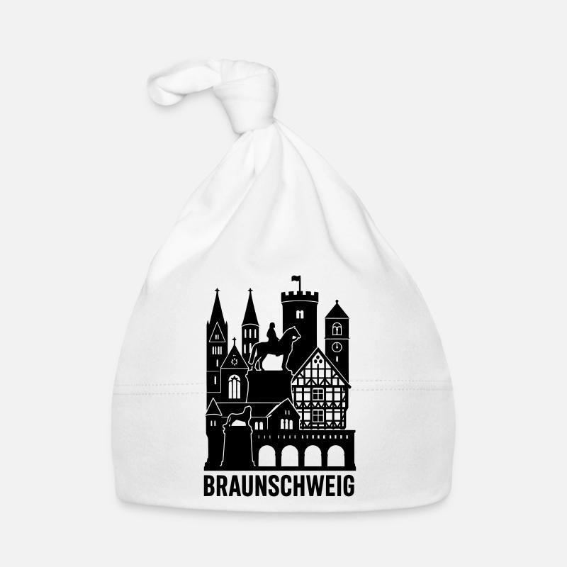 braunschweig silhouette Baby Bio-Mütze