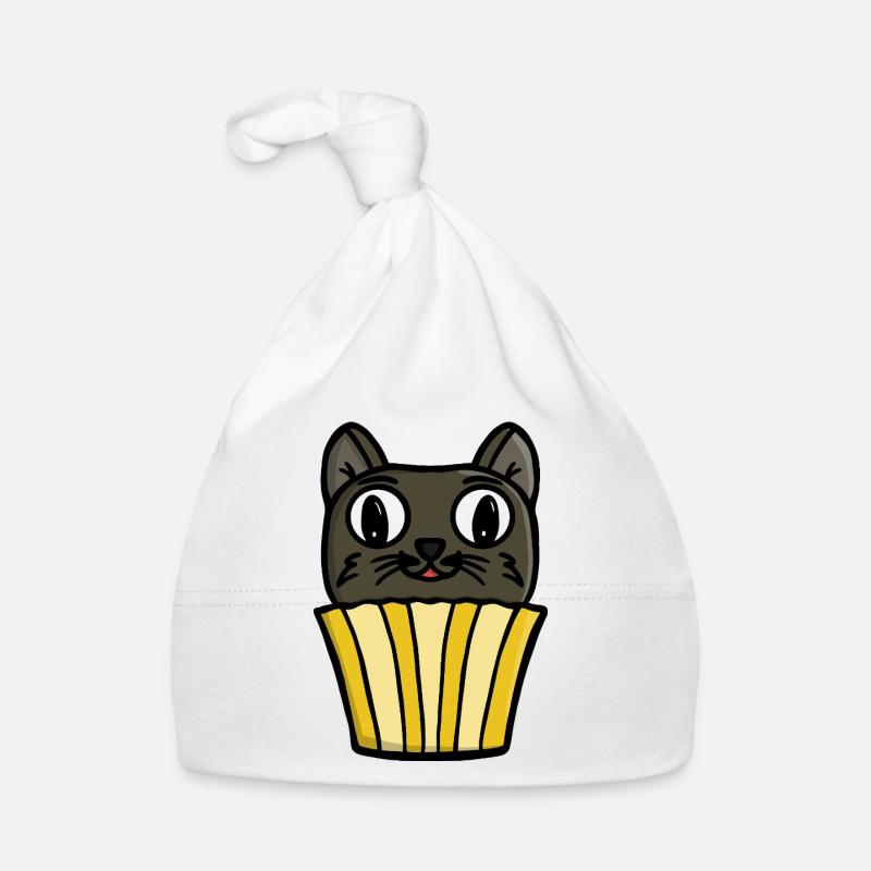 Cupcake Katze Peekaboo Baby Bio-Mütze
