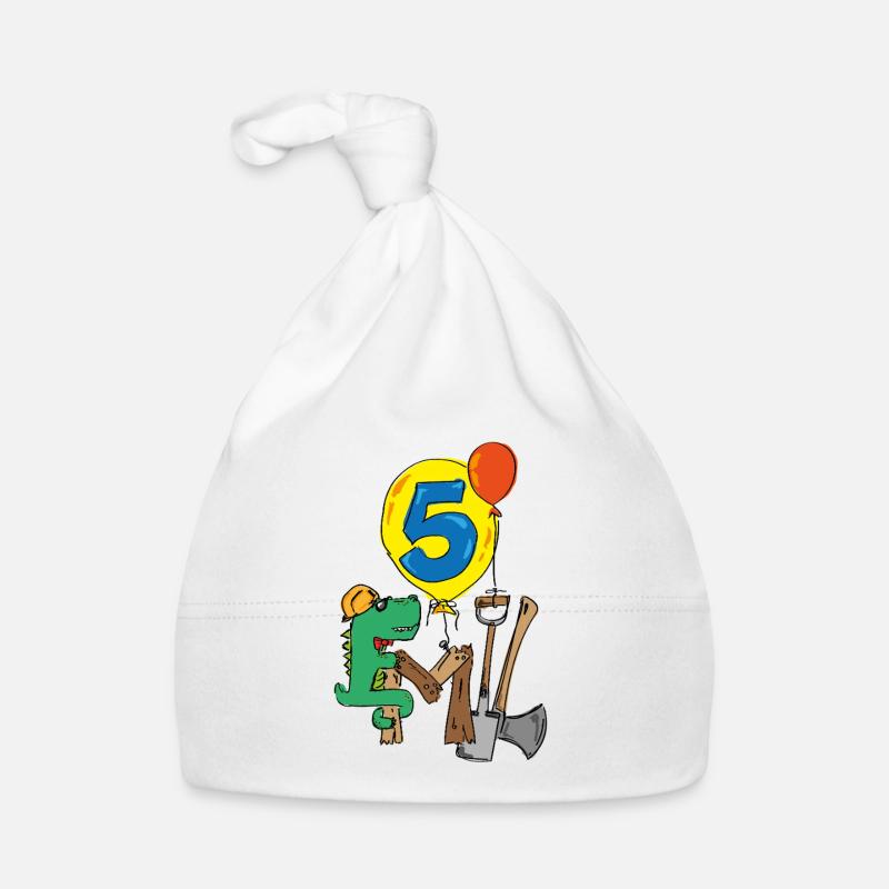 Emil Baustellenkroki feiert 5.Geburtstag  Baby Bio-Mütze