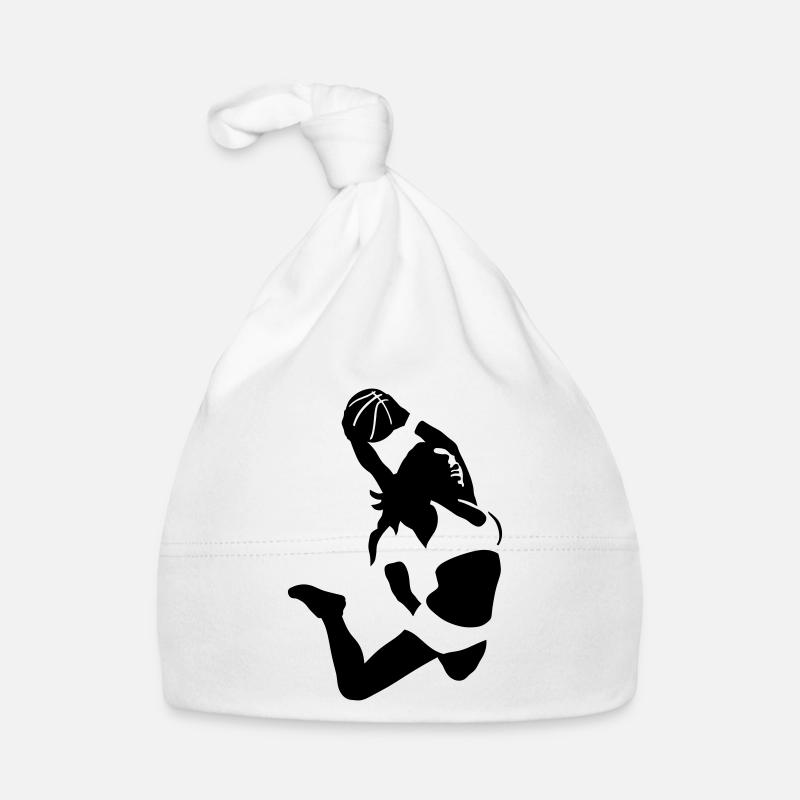 Basketteur Fille Bonnet bio Bébé