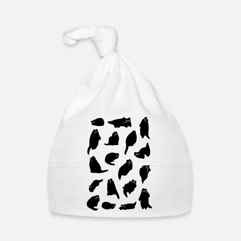 Énergie du chat noir Bonnet bio Bébé