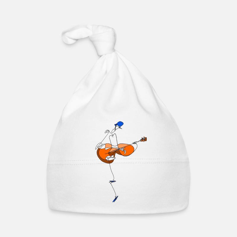 Guitarist  Organic Baby Cap