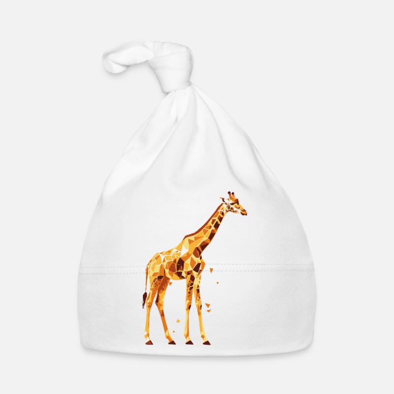 Giraffe_2 Organic Baby Cap