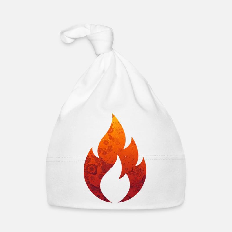 Blazing Spirit – Fire Element Organic Baby Cap