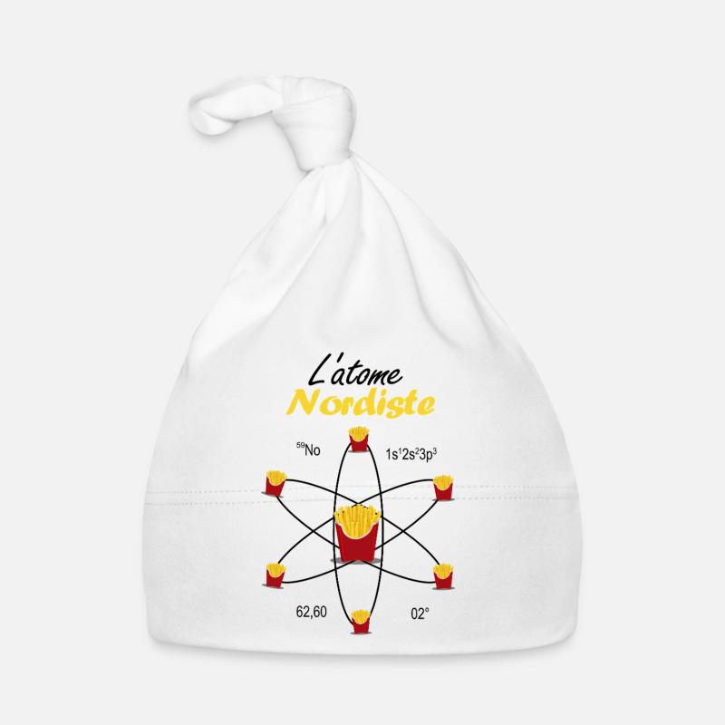 Nördliches Atom Geschenk Ch'ti Science Pride Emblem Baby Bio-Mütze