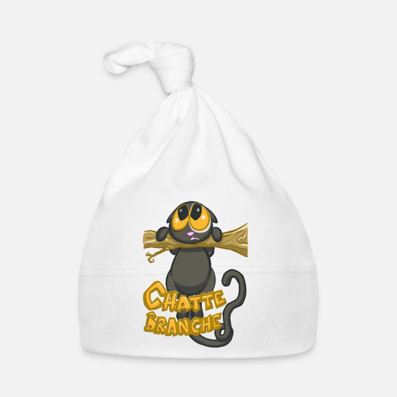 chatte branche ? Bonnet bio Bébé