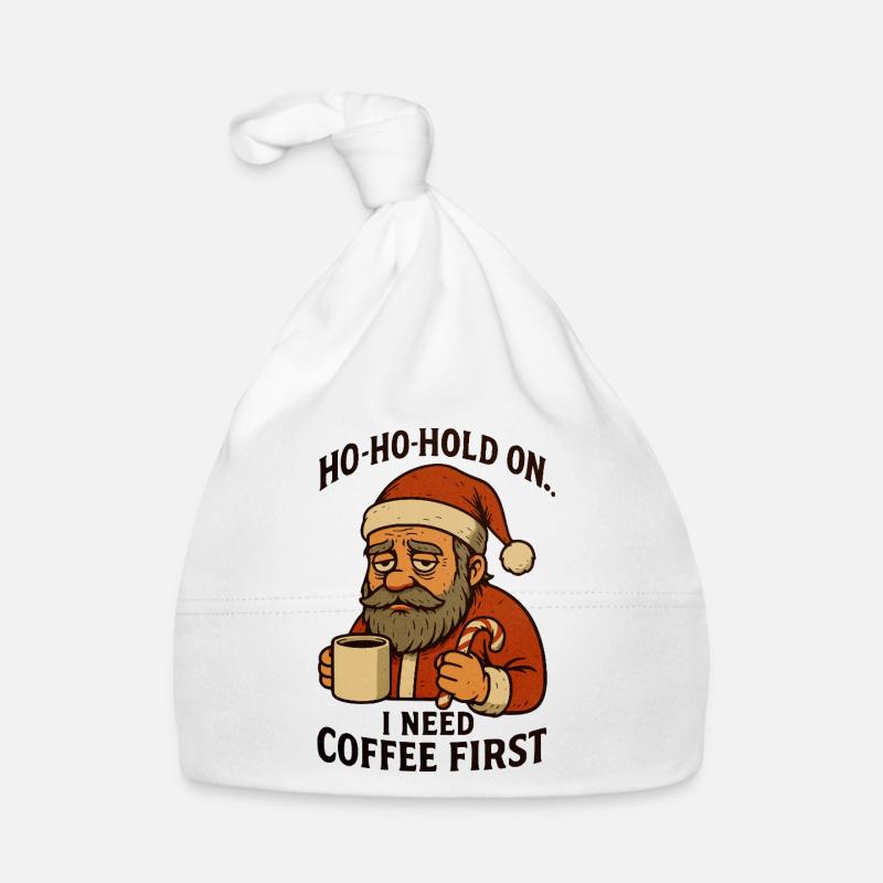 Café de Noël d’abord Bonnet bio Bébé