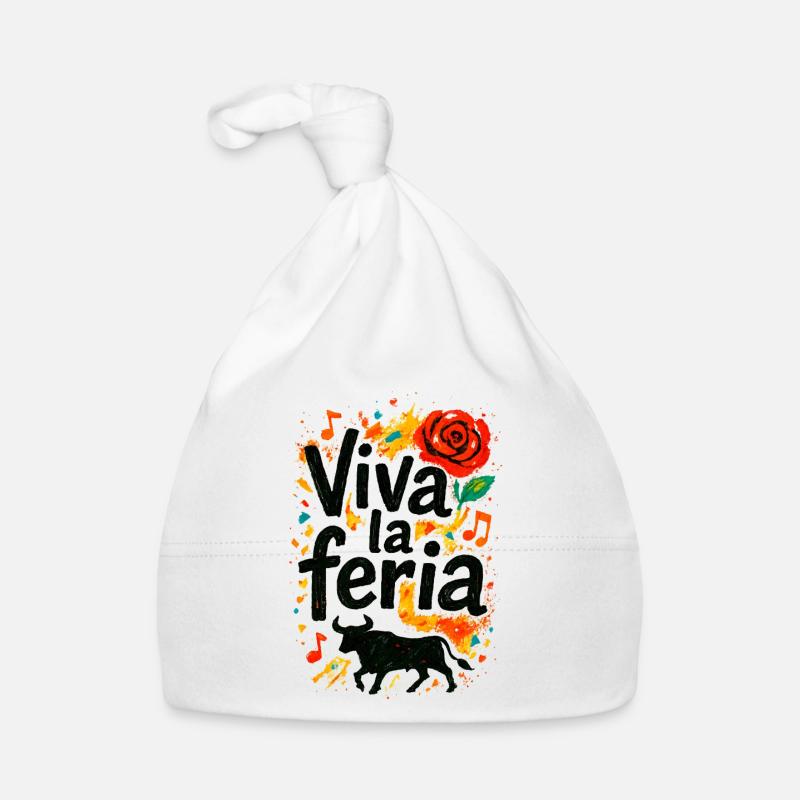 Viva la feria - traditions basques Bonnet bio Bébé
