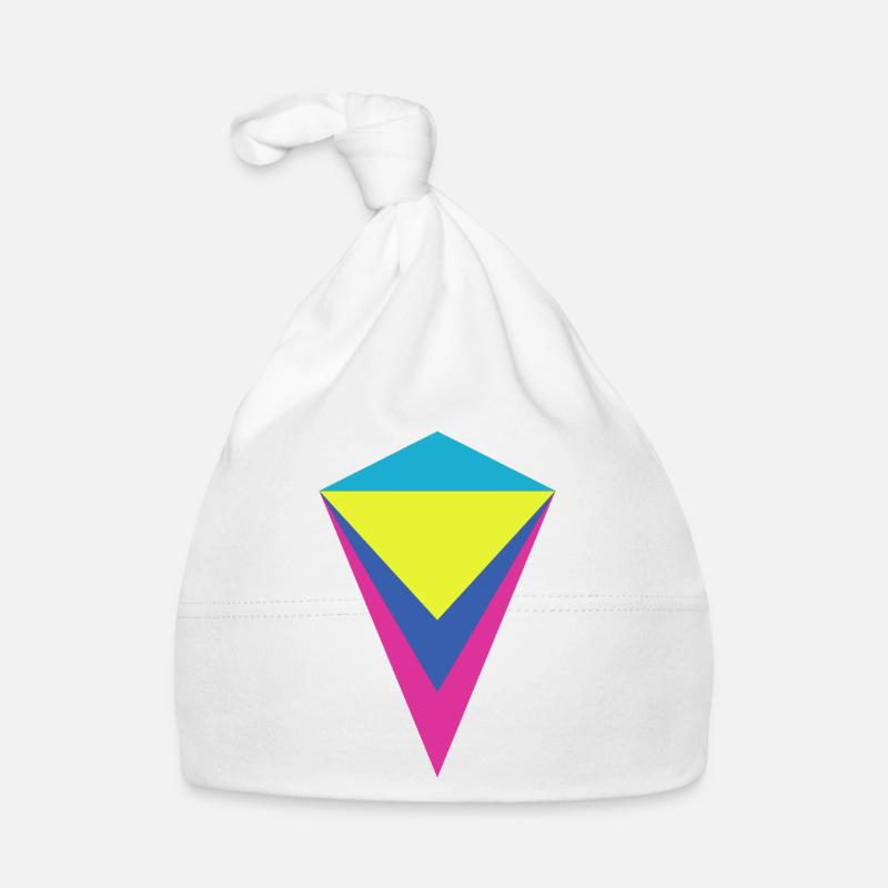 Diamant néon multi-couches Bonnet bio Bébé