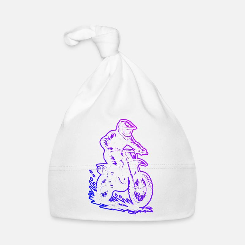 Conception compacte du motocross Bonnet bio Bébé