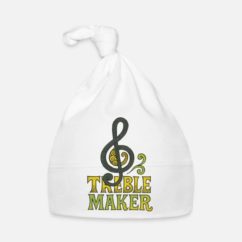 Treble Maker Emblem Organic Baby Cap