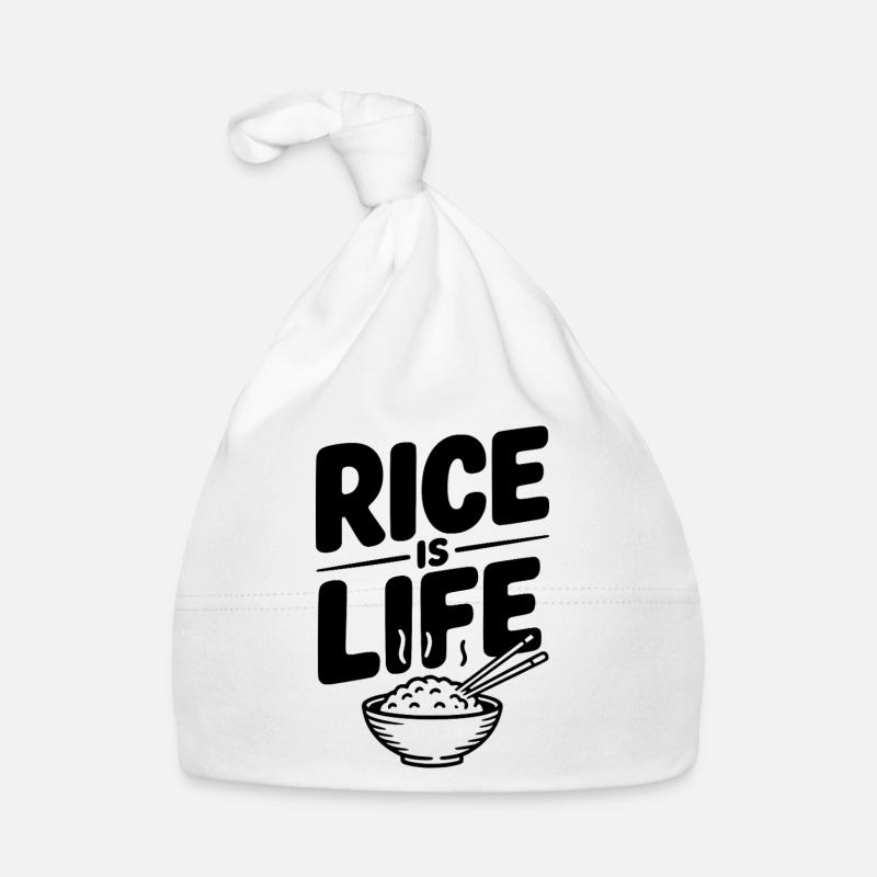 Le riz, c’est la vie Bonnet bio Bébé