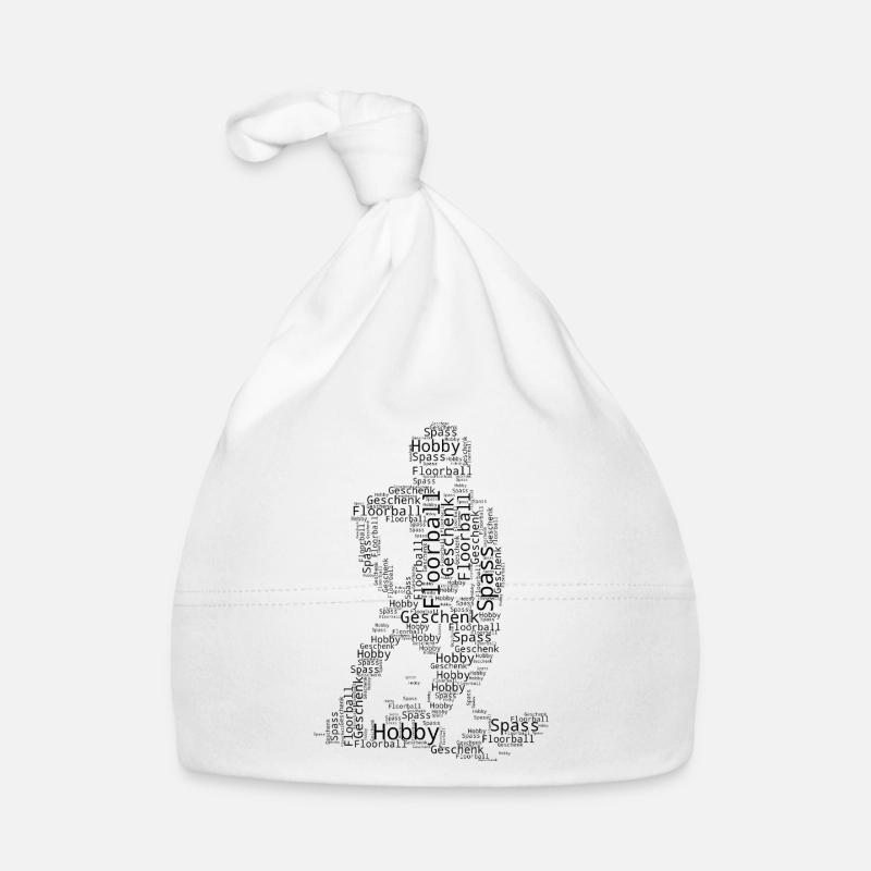 Klare Floorball Botschaft Baby Bio-Mütze