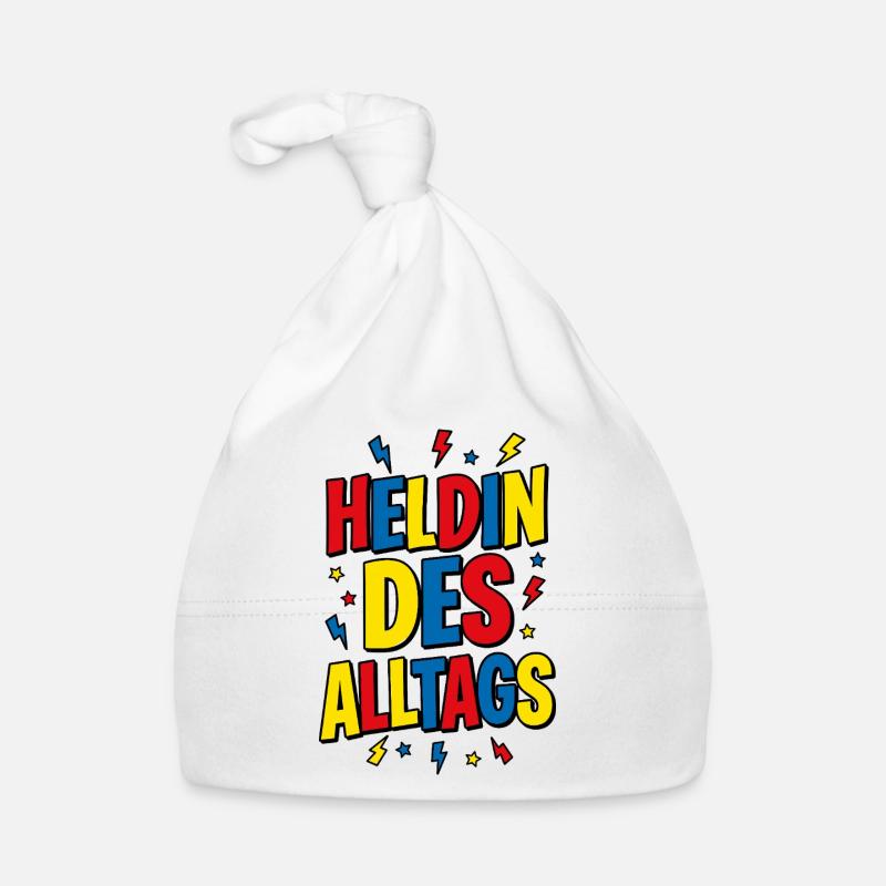 Heldin Des Alltags Baby Bio-Mütze