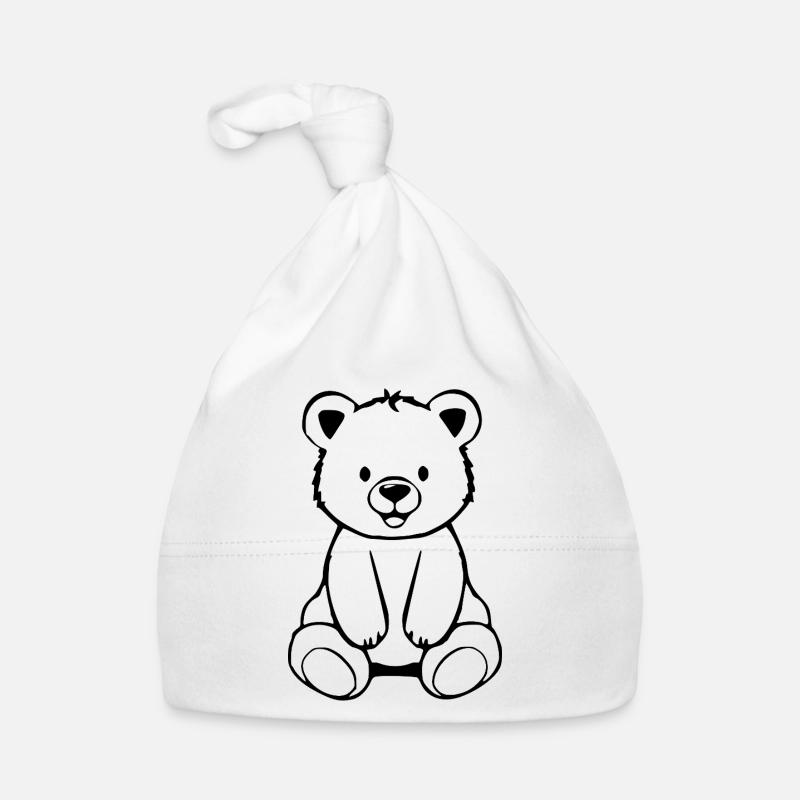 Bear Bear Organic Baby Cap