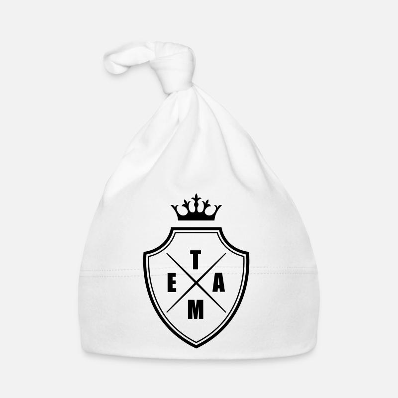 Team Wappen Crest Baby Bio-Mütze