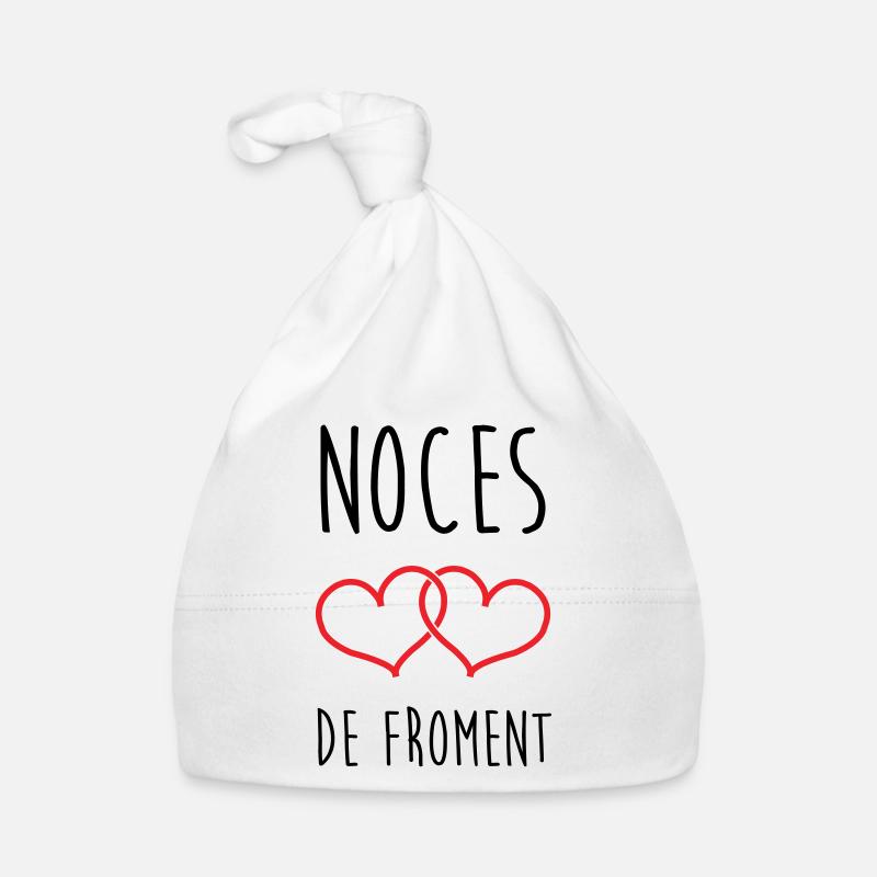 noces de froment 3 ans de mariage Bonnet bio Bébé