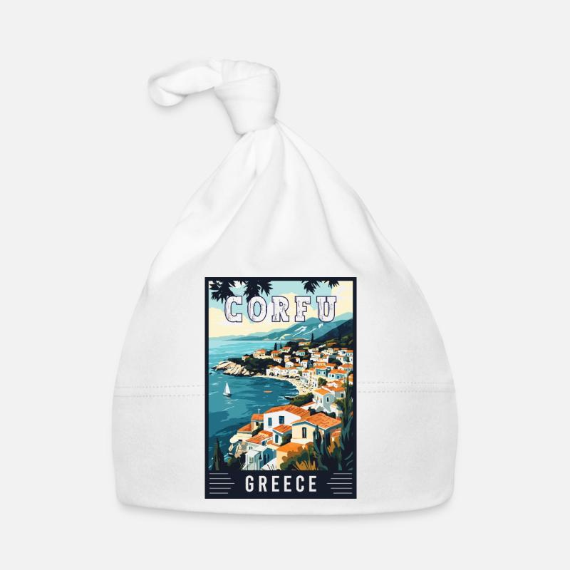 Découvrez le charme de l’île de Corfou en Grèce Bonnet bio Bébé