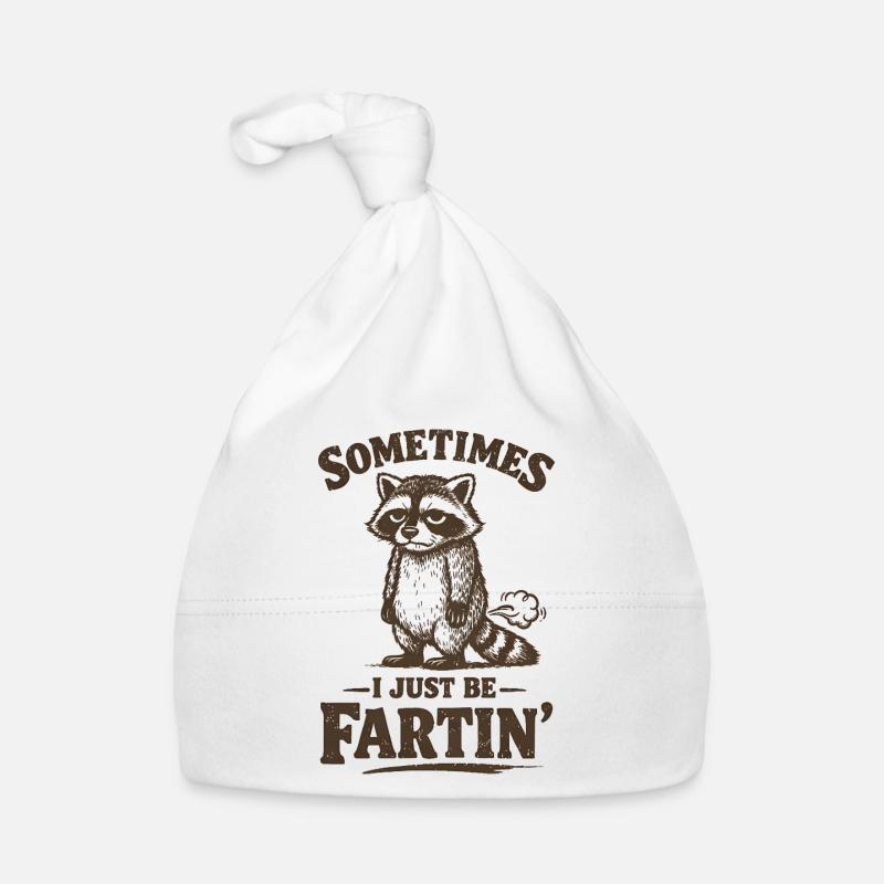 Parfois, je pète simplement. Bonnet bio Bébé