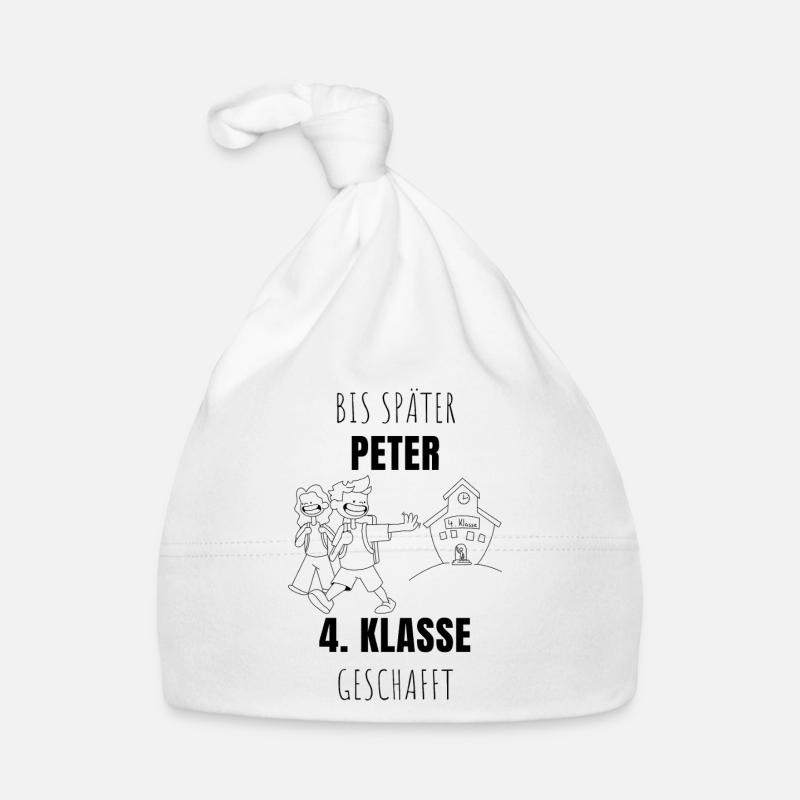 BIS SPAETER PETER Baby Bio-Mütze