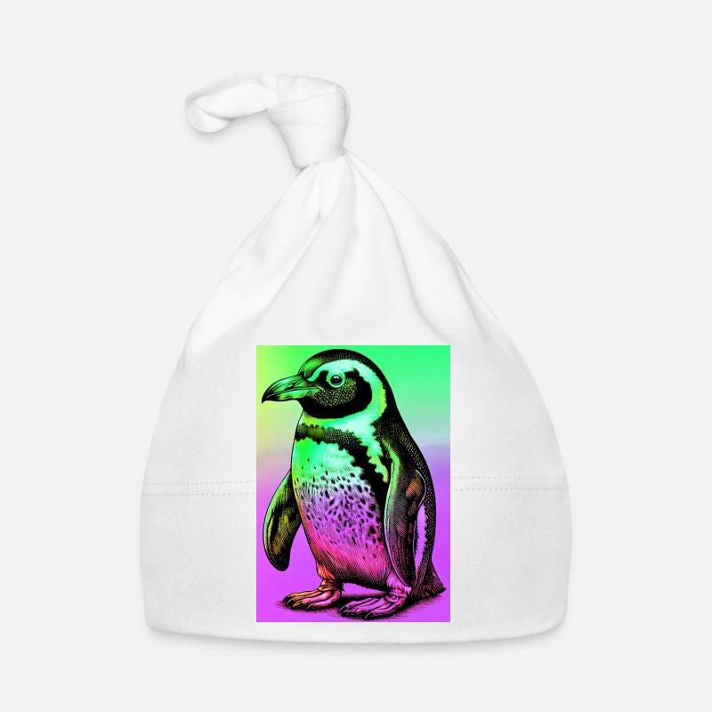 Pinguin Baby Bio-Mütze