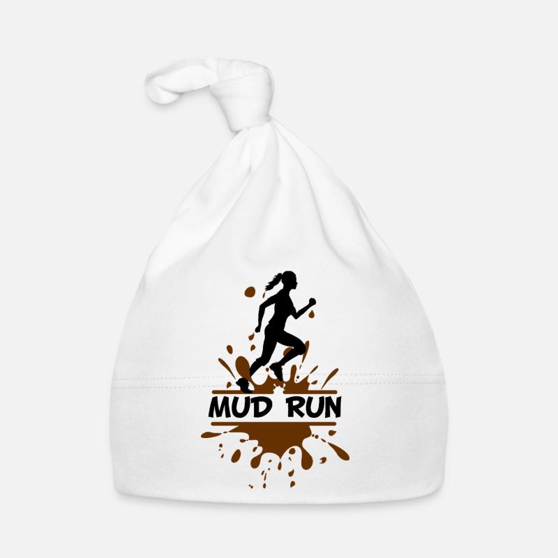 Mud Run Woman – Modder Runner Baby Bio-Mütze