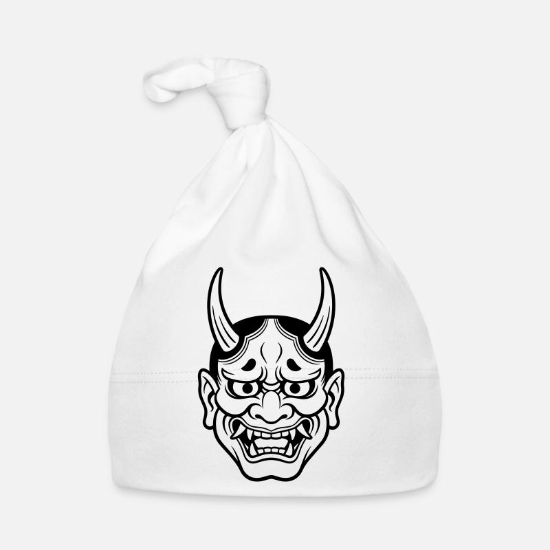 Masque démoniaque japonais Bonnet bio Bébé
