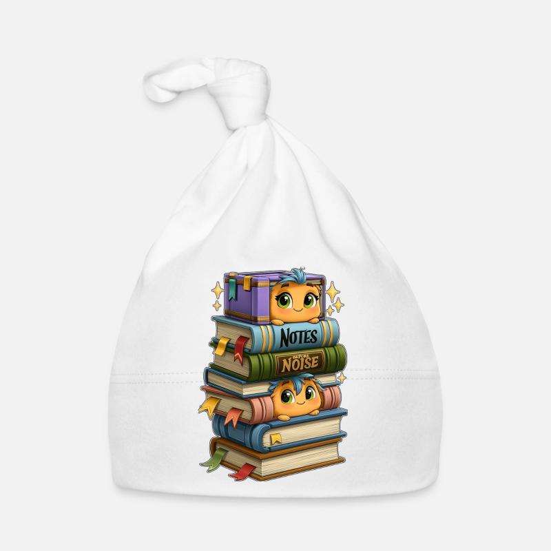 Bibliothèque avec des oiseaux Bonnet bio Bébé