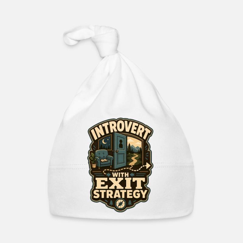 Introverti avec stratégie de sortie Bonnet bio Bébé