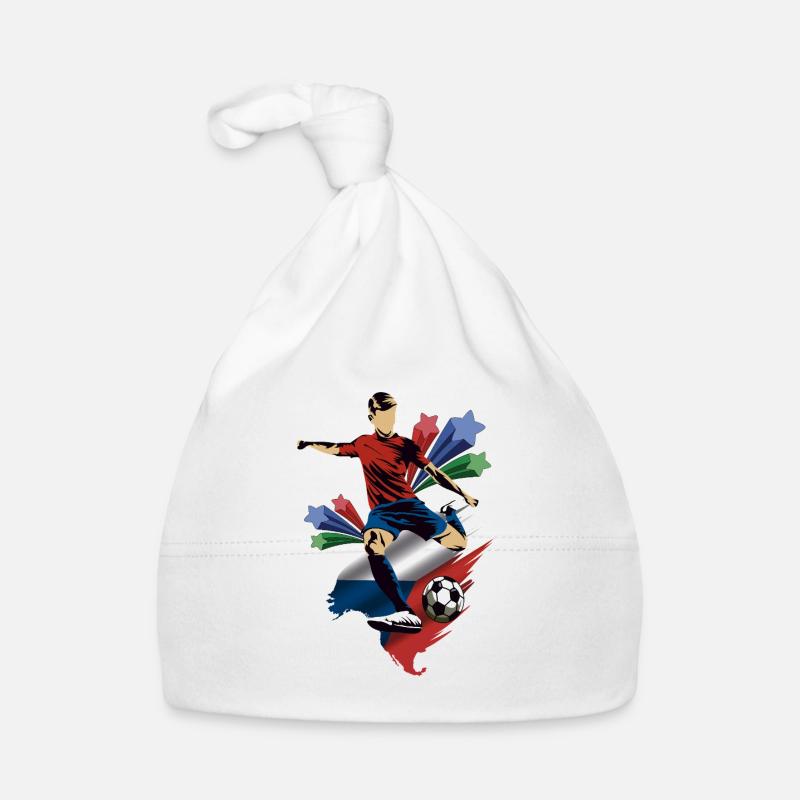 Republica Checa - République tchèque - Drapeaux Bonnet bio Bébé