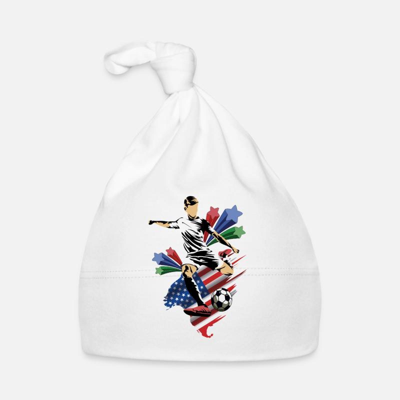 États-Unis - États-Unis - Drapeaux Bonnet bio Bébé